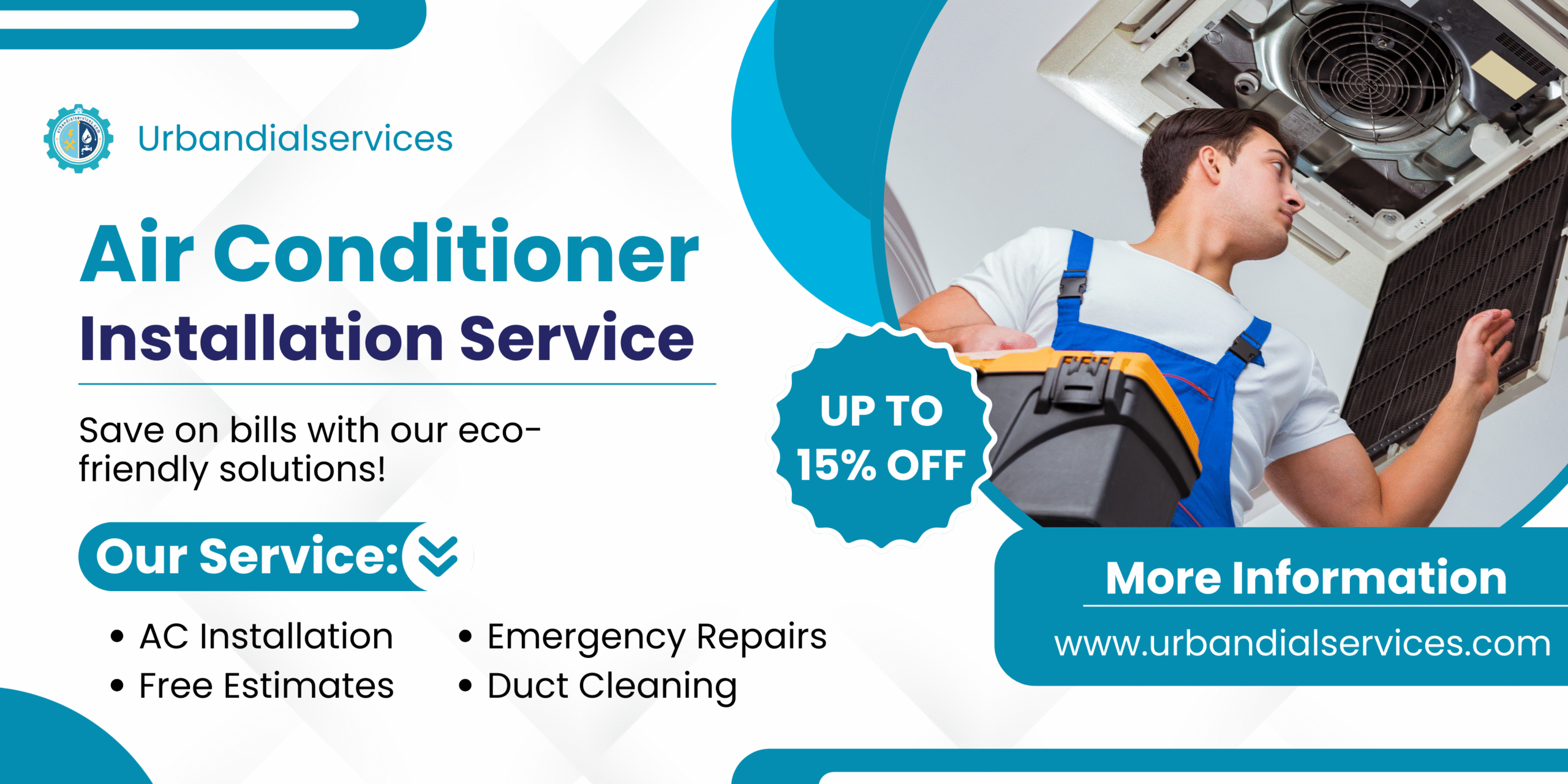 Red Teal and White Modern Digital Marketing Agency Banner (2)